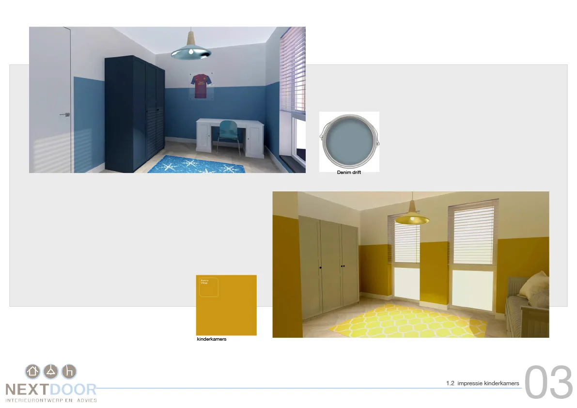 Children's rooms impression