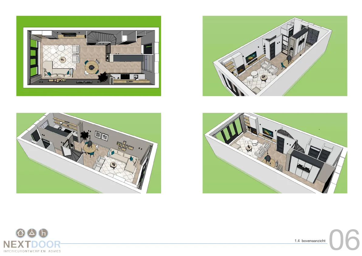 Top view ground floor